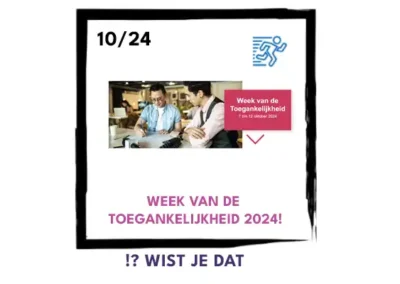 Week van de Toegankelijkheid 2024!