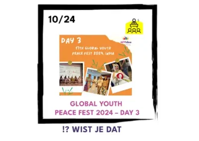 Global Youth Peace Fest 2024 – Dag 3