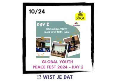 Global Youth Peace Fest 2024 – Dag 2