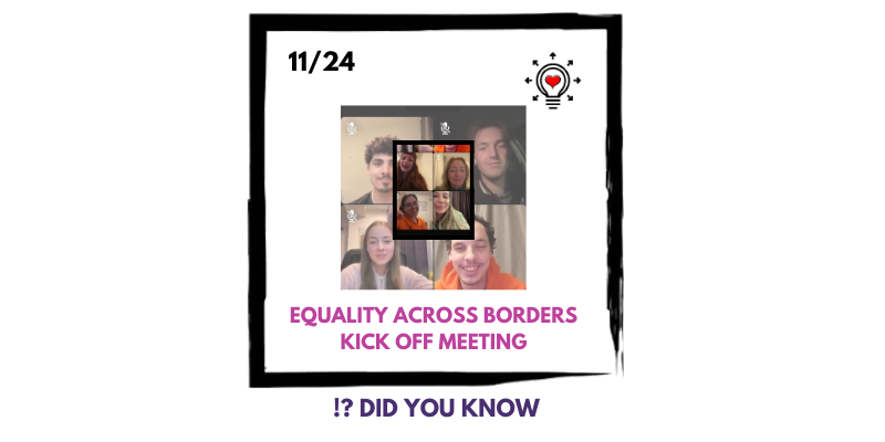 Equality Across Borders – Kick-off meeting met deelnemers!